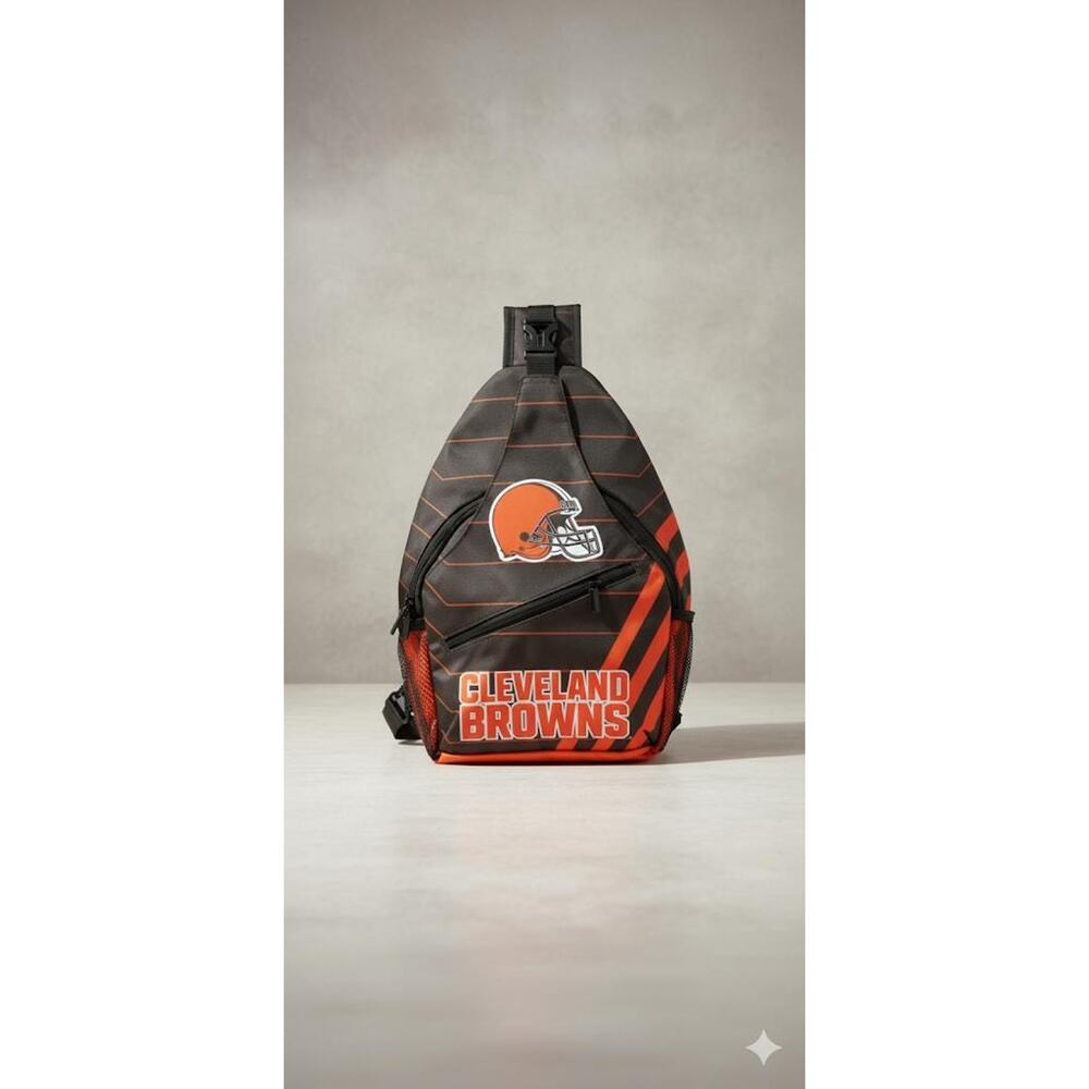 Cleveland Browns Sling Bag: Crossbody Backpack